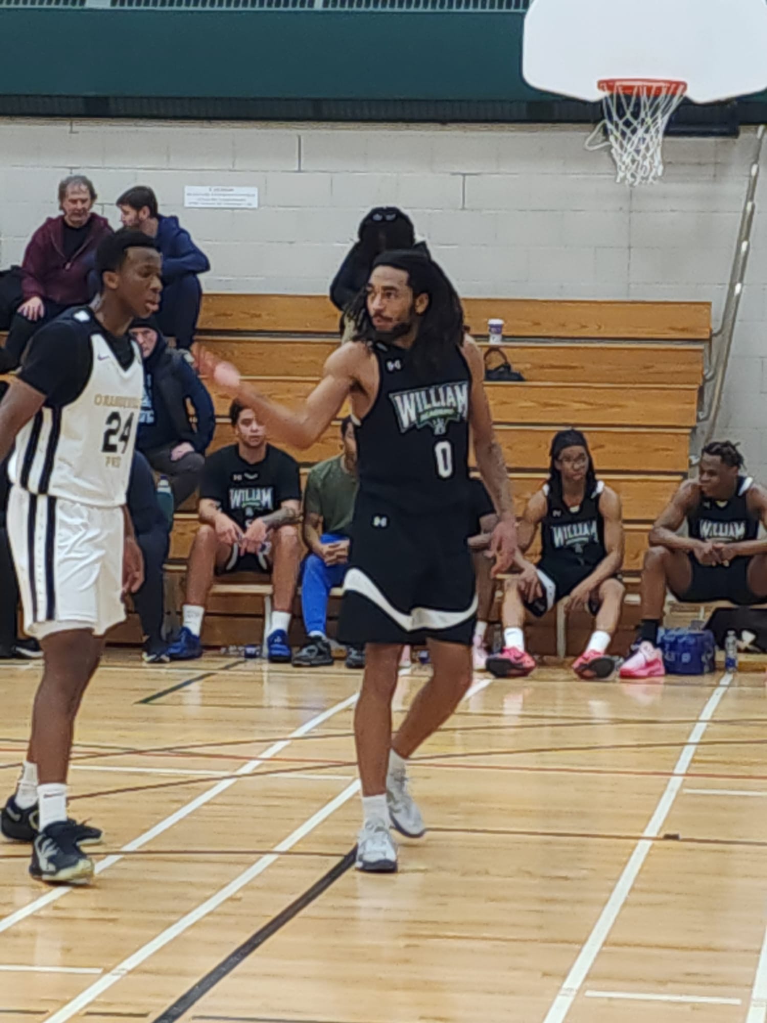 Vikings men's OSBA game action