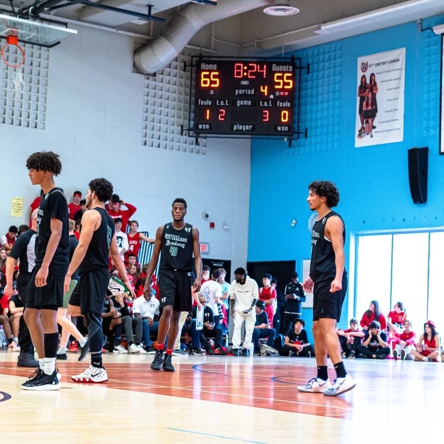 Vikings on court — scoreboard